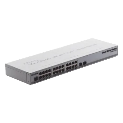 Switch / 24 Puertos Gigabit / 2 Puertos SFP+ 10G / Dual OS / 88 Gbps / 1 RU