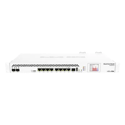 CoreCloud Router Mikrotik, CPU 36 Núcleos, 8 puertos Gigabit, 2 puertos SFP+