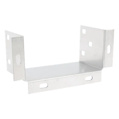 Conector de Escalera a Tablero / Peralte 3 1/4" / Ancho 6" / Aluminio / Tornillería Incluida