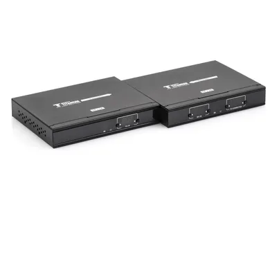 Receptor HDMI IP / 4K@30Hz / 1080p@60Hz / Alcance 120 m (393.7 ft) / Cat6/6a / Control IR / Switch IGMP