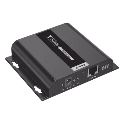 Receptor HDMI Extensor / 4K @ 30Hz / Alcance 120 m (393.7 ft) / Cat 5e/6 / HDbitT / IR / HDCP 1.3 / Switch Gigabit