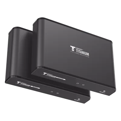 Kit Extensor HDMI para distancias de 120 metros / Resolución 1080P a 60Hz / Cat 6 / Soporta conexión Uno a Uno y Uno a Muchos / Soporta hasta 253 Rx / Salida Loop / Baja Latencia / Uso 24/7 / Soporta