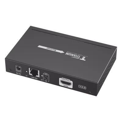 Receptor Compatible para Kit Matricial TT-383-MATRIX-4.0 | Resolución 1080P@60Hz | Cat 6 | Control IR | Compatible con Switch IGMP (Solo para transmisor versión 4.0).