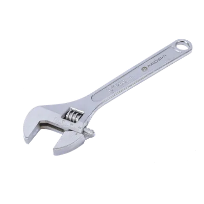 Llave Ajustable / 10" (20.5 cm) / Apertura 30 mm / Acero CR-V / Graduación Dual / 420 g