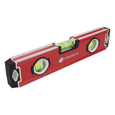 Nivel Magnético Torpedo / 9" (228 mm) / Triple Burbuja / Exactitud 1.0 mm/m / Aluminio con TPR