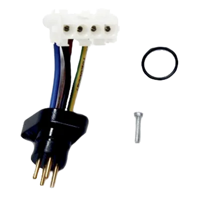 Conector eléctrico macho / Para operadores FAAC 400/422 / Diseño robusto / Instalación sencilla