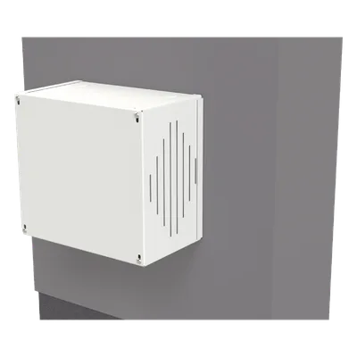 Gabinete para Sirena / Acero Calibre 26 / Exterior / 30 W / 209 x 151 x 265 mm / Preparación Tamper