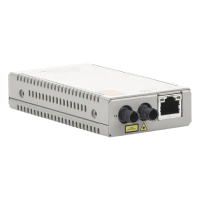 Convertidor de Medios / Fast Ethernet a Fibra Óptica / Multimodo ST / 2 km / Auto-MDI/MDIX / Jumbo Frames 10 KB