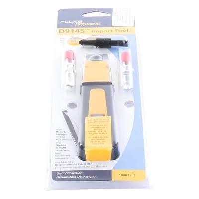 Herramienta de Impacto / Torsión e Impacto Integrados / Cuchillas 110/66 / Mango Ergonómico Anti-Fatiga / AWG 22-26