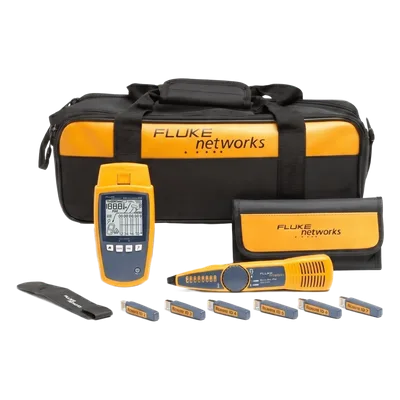 Kit de Verificador de Red PoE / Pantalla LCD Retroiluminada / 802.3af/at/bt/UPoE / Mapeo Gráfico / Sonda Intellitone Pro 200