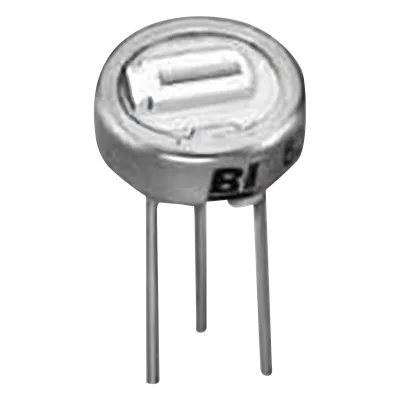 Potenciómetro Trimmer / 200 Ohm / 6.35 mm (0.25 in) / 1 Vuelta / 1/2 Watt / Cermet