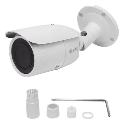 Bala IP / 4 MP / Lente Motorizado 2.8-12 mm / IR EXIR 30 m / PoE / IP67 / WDR 120 dB / Micro SD 256 GB / 98 ft