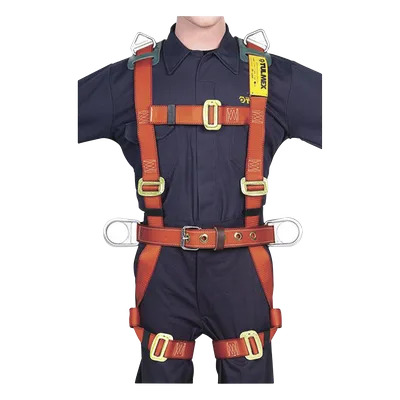 Arnés de Cuerpo Completo / Parar Caídas, Rescatar y Posicionar / 2.287 kg / ANSI, OSHA, ISO