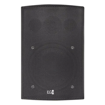 Bocina HiFi | PoE Ethernet IP | Altavoz de 2 vías | Potencia 12W | Protección IP66 | Color Negro