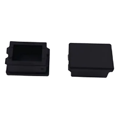 Inserto Ciego para Placas Acopladoras / Compatible SC LC APC PC/UPC / Bolsa 100 Pcs / Color Negro