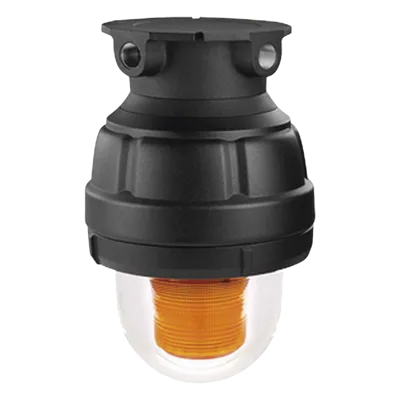 Luz Estroboscópica Antiexplosión / 75 Destellos por Minuto / 120 Vac / Gabinete Tipo 4X e IP66 / Clase I Div 1 Grupos C y D / Uso Marino / Lente Fresnel de Colores