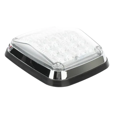 Luz de Advertencia LED / 24 LEDs / 11 Patrones de Destello / IP67 / 12-30 VCC / 9.5 W / SAE J845