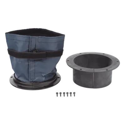 Accesorio de Sellado de Aire / Para Piso Falso / Diámetro 165 mm / Pasillo Caliente/Frío / Retardante de Llama / Diseño de Bajo Perfil