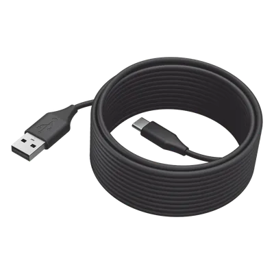 Cable USB 2.0 / 5 m (16.4 ft) / USB-A y USB-C / Alta Velocidad / Compatible USB 3.x