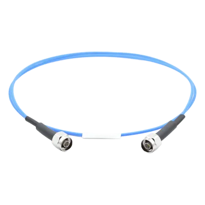 Jumper Coaxial / Ultra Flexible / Baja Pérdida / N-Macho a N-Macho / 60 cm / Hasta 11 GHz / -45°C a 80°C