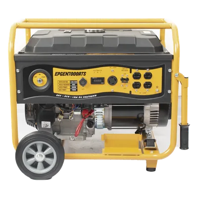 Generador de Emergencia / 6.5 kW Nominal / 7 kW Máxima / Arranque Automático / 220V Bifásico / 60 Hz / Tanque 25 L / 12 h Autonomía