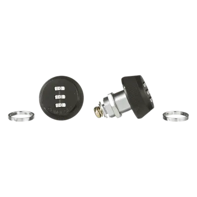 Kit de Cerraduras Combinadas / 2 Unidades / Alta Seguridad / Para Gabinetes de Red / Diseño Compacto