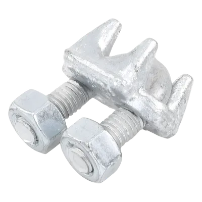 Nudo de Perro Abrazadera / Acero Forjado / Cable 3/8" / Galvanizado por Inmersión / Torque 55 N·m / Torre y Mástil