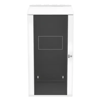 Gabinete de Montaje en Pared / 26 UR / 19in / 762mm Profundidad / 2.5ft / Puerta con Ventana / 350lb Capacidad / Acero / Blanco