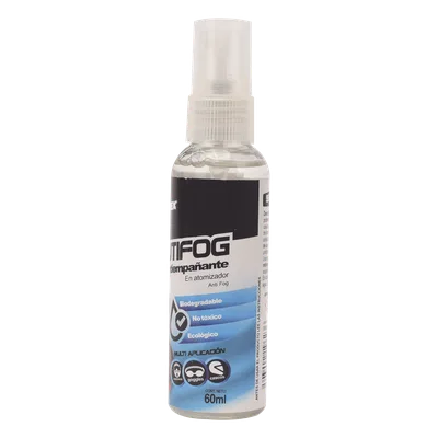 Líquido Antiempañante / 60 ml / Secado Rápido / Múltiples Superficies Ópticas / Aplicación con Dosificador