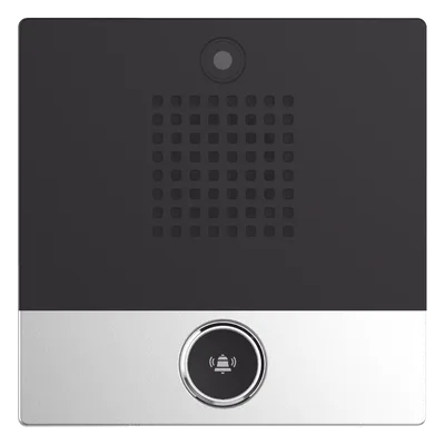 Intercomunicador IP de Video / HD 720p / 1 Botón / 2 Líneas SIP / PoE 802.3af / IP54 / Relé Integrado