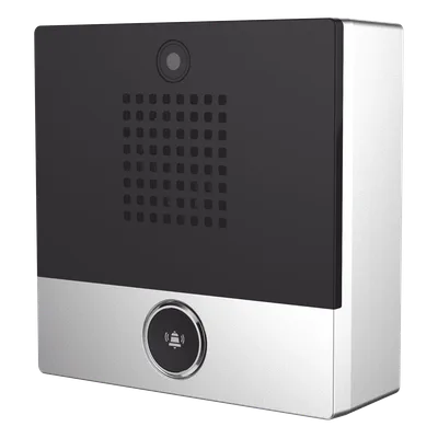Intercomunicador IP de Video / HD 720p / 1 Botón / 2 Líneas SIP / PoE 802.3af / IP54 / Relé Integrado
