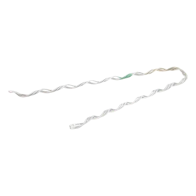 Remate Preformado / Acero Galvanizado / Fibra Drop Redonda / Ø3 mm / 196 mm (7.7') / 1200 kg