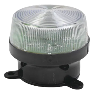 Estrobo de alta intensidad / 12VCC / 90 destellos/min / 68mm diámetro / 5cm alto / 2.7in diámetro / 1.6ft equivalente en altura