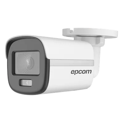 Cámara Bala TURBOHD / 3K 5 Megapixel / Color 24/7 / Luz Blanca 20 m (65.6 ft) / Micrófono Integrado / IP67 / 4 Tecnologías / dWDR