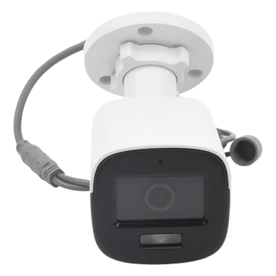 Cámara Bala TURBOHD / 3K 5 Megapixel / Color 24/7 / Luz Blanca 20 m (65.6 ft) / Micrófono Integrado / IP67 / 4 Tecnologías / dWDR
