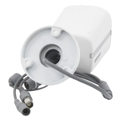 Cámara Bala TURBOHD / 3K 5 Megapixel / Color 24/7 / Luz Blanca 20 m (65.6 ft) / Micrófono Integrado / IP67 / 4 Tecnologías / dWDR