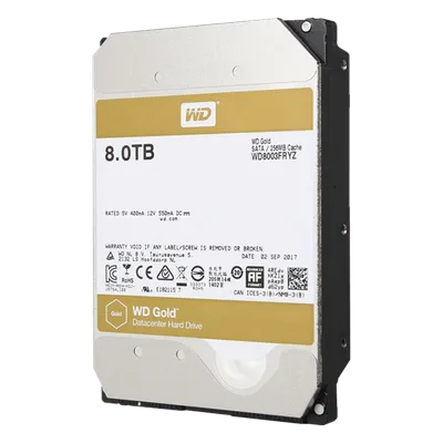 Disco Duro Gold de 8TB / Clase Enterprise / 5 AÑOS DE GARANTÍA
