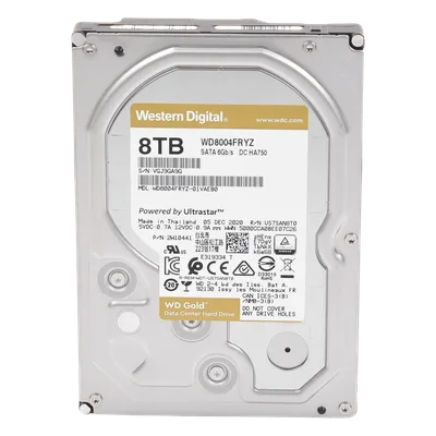 Disco Duro Gold de 8TB / Clase Enterprise / 5 AÑOS DE GARANTÍA