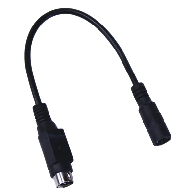 Adaptador DC / Jack Hembra 5.5x2.1mm a Minidin 4 Pines Macho / 168mm / DVR y NVR