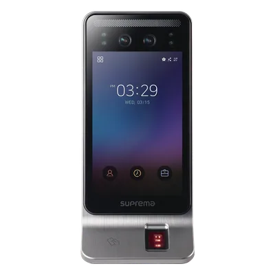 Terminal de Control de Acceso / Reconocimiento Facial Sin Contacto / Lector Multitecnología RFID y NFC / Pantalla LCD 7'' / 100,000 Usuarios / Detección de Cubrebocas