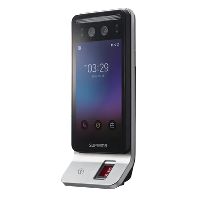 Terminal de Control de Acceso / Reconocimiento Facial Sin Contacto / Lector Multitecnología RFID y NFC / Pantalla LCD 7'' / 100,000 Usuarios / Detección de Cubrebocas