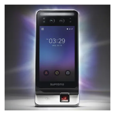 Terminal de Control de Acceso / Reconocimiento Facial Sin Contacto / Lector Multitecnología RFID y NFC / Pantalla LCD 7'' / 100,000 Usuarios / Detección de Cubrebocas