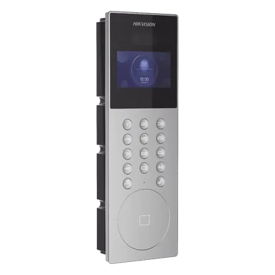 Videoportero IP Multiapartamento / 1080p HD / Reconocimiento Facial IA / Pantalla 4.3' / 5,000 Rostros / 25,000 Tarjetas / IP65 / 500 Departamentos / 9 Frentes de Calle