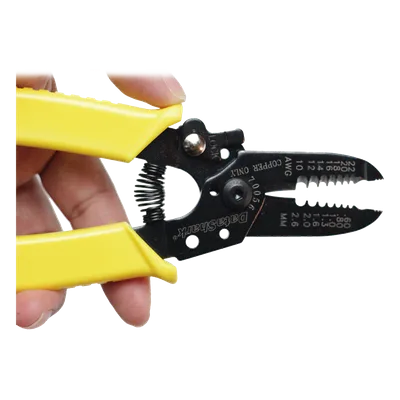Pinzas de Precisión / Pelado 22-10 AWG / Mordazas Frontales / Cortador de Tornillos / Cierre Automático