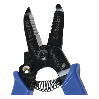 Pinzas de Precisión / Pelado 30-20 AWG / Cortador de Tornillos / Mordazas Frontales / Diseño Ergonómico