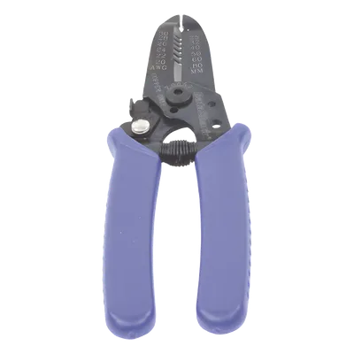 Pinzas de Precisión / Pelado 30-20 AWG / Cortador de Tornillos / Mordazas Frontales / Diseño Ergonómico