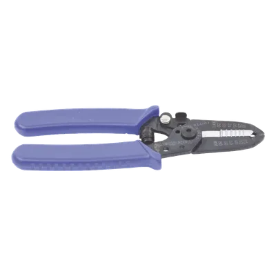 Pinzas de Precisión / Pelado 30-20 AWG / Cortador de Tornillos / Mordazas Frontales / Diseño Ergonómico