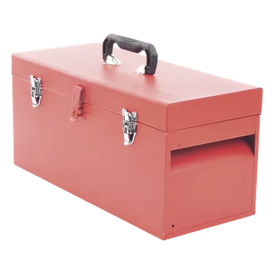 Caja de Herramientas Metálica / Doble Cerradura / 54 x 26 x 28.5 cm / Carolas Modulares / 1598 pulg³ / Recubrimiento Electrostático