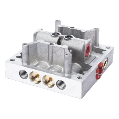 Caja de Válvulas / Aluminio y Acero / IP44 / -20°C a +55°C / 230 VAC / 220 W / 1 A