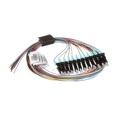 Kit Pigtails / Conector LC / Multimodo OM3 50/125 / 900µm / 1 m (3.28 ft) / 12 unidades